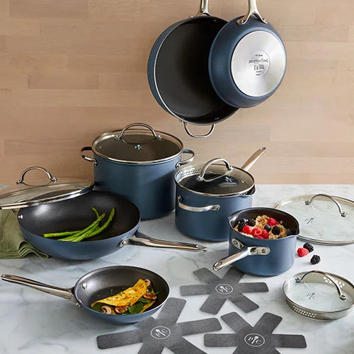 12-Piece Brilliance Nonstick Cookware Set