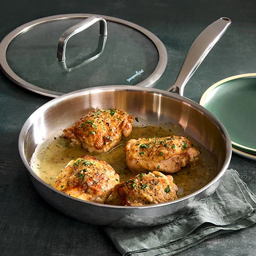 10" (25-cm) Stainless Steel Skillet